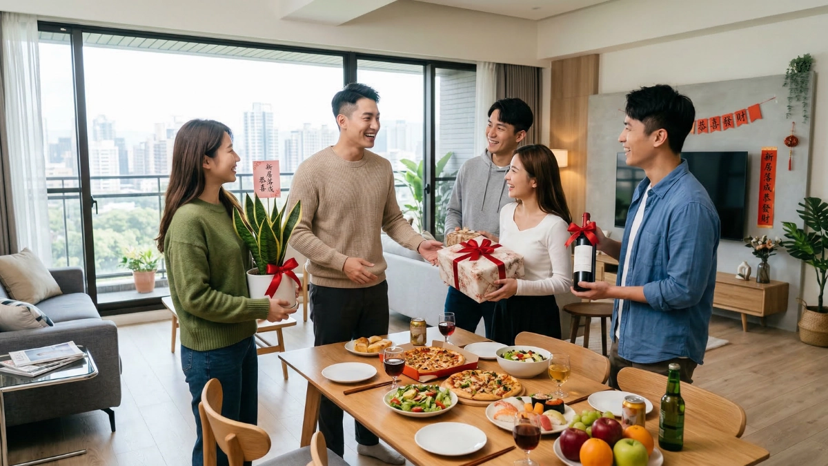 新屋落成