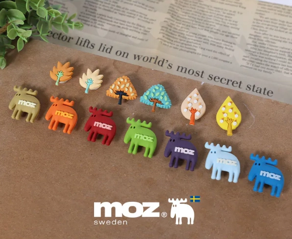 MOZ 瑞典駝鹿 鞋扣