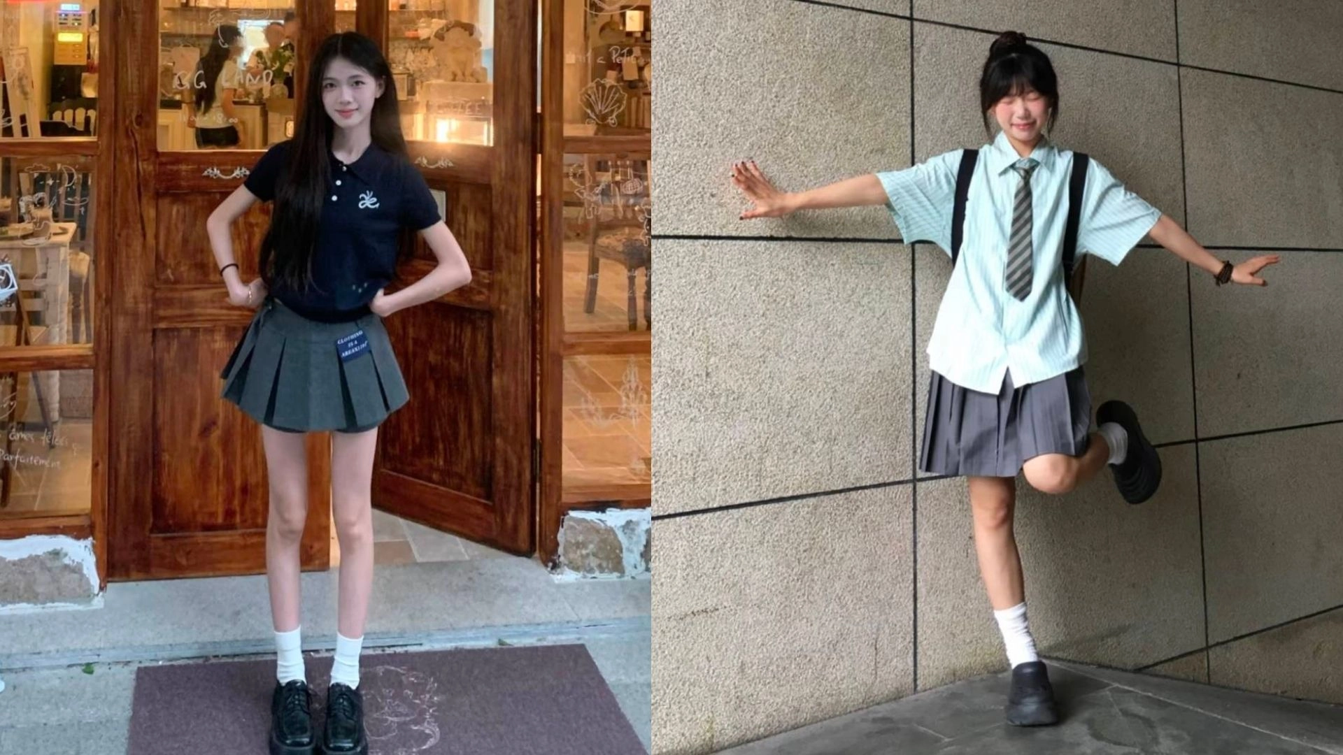 女大生夏天穿搭輕正式學院風