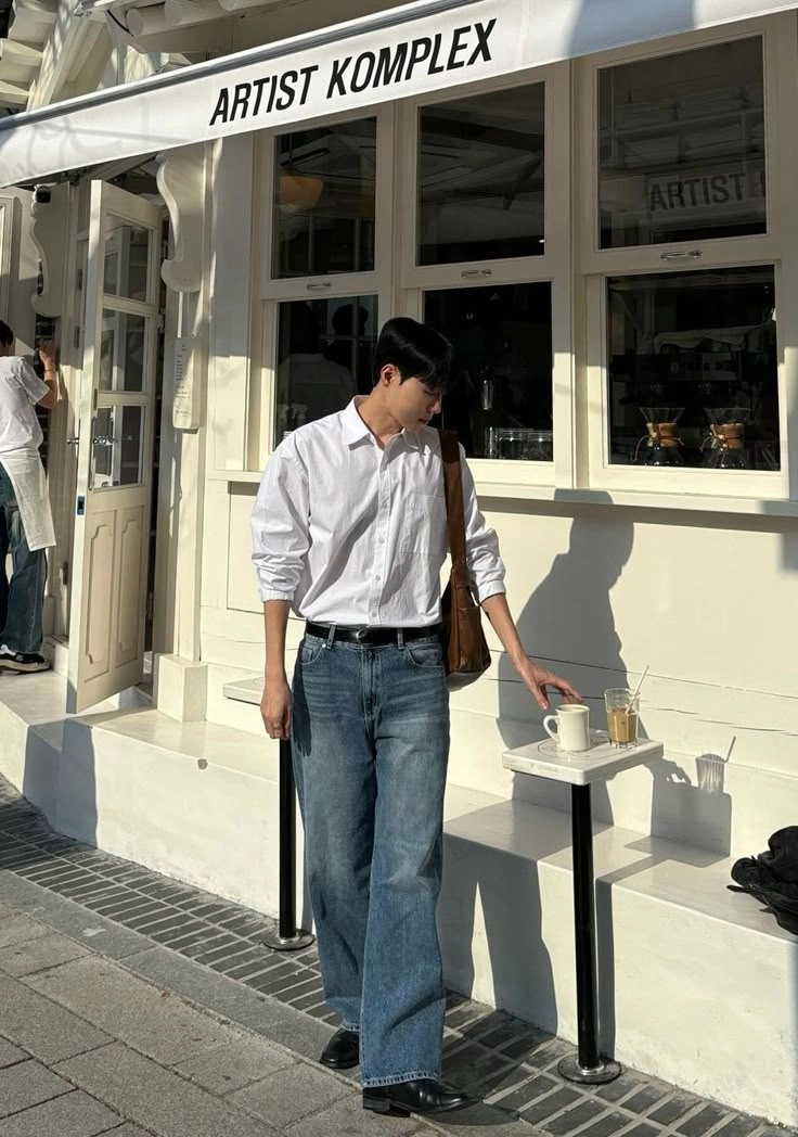 夏天穿搭︰男生約會穿搭