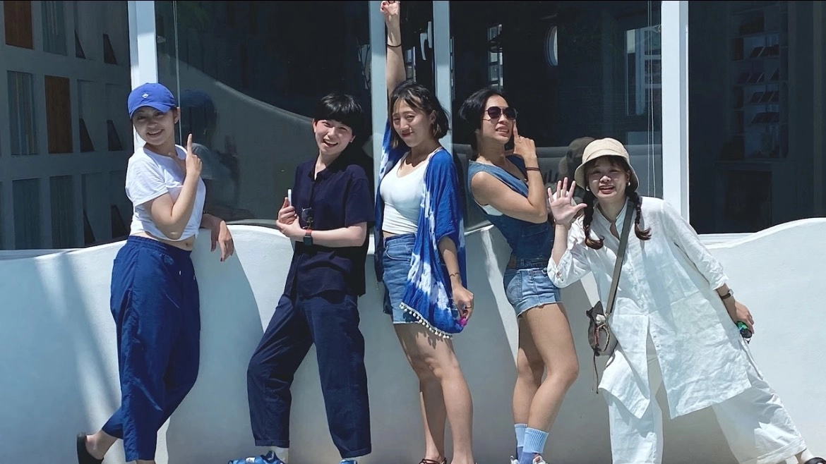 藍白穿搭 Dress code