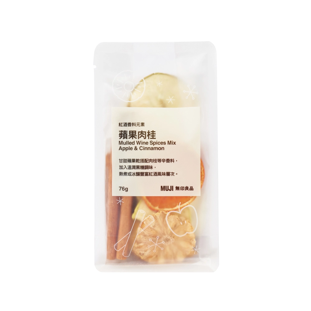 MUJI 紅酒香料元素・蘋果肉桂