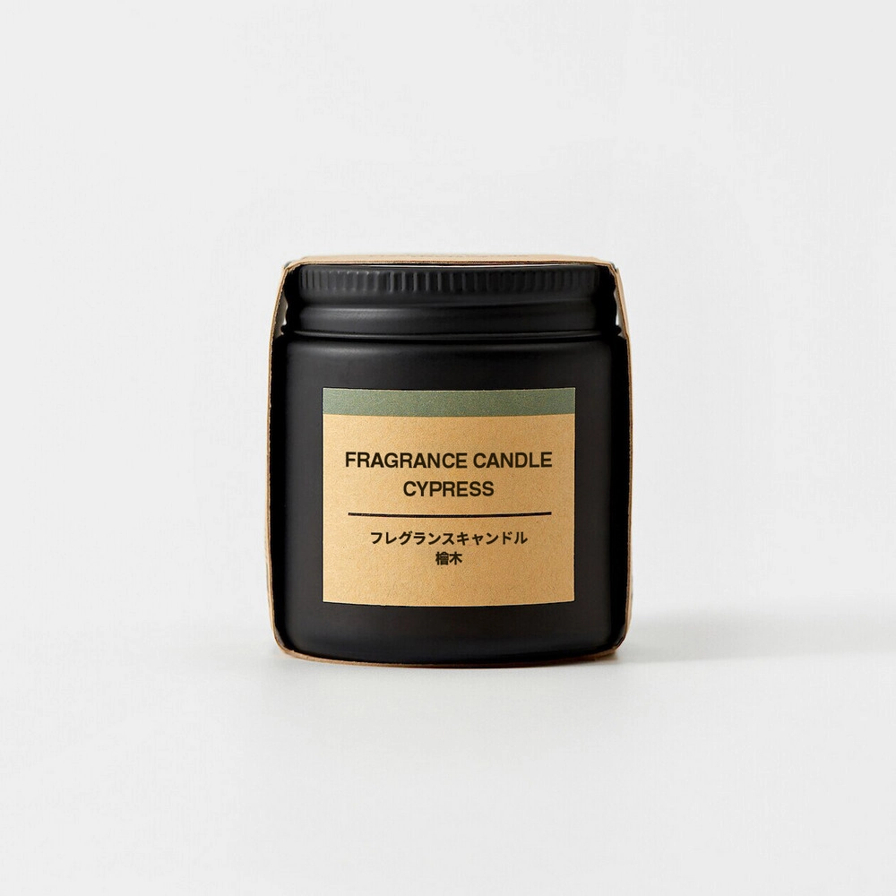 MUJI 芬香蠟燭・檜木香味 85g