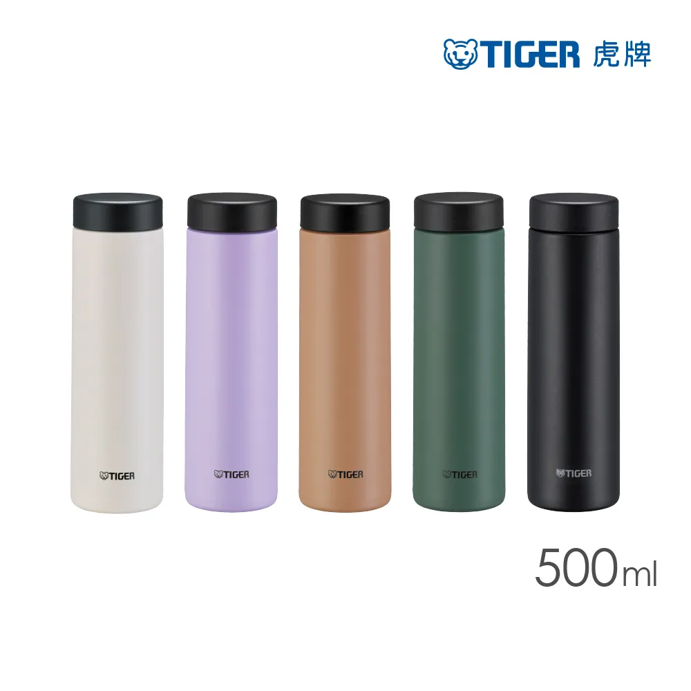 TIGER虎牌 旋蓋雙層不鏽鋼保溫瓶 500ml (MMZ-W)