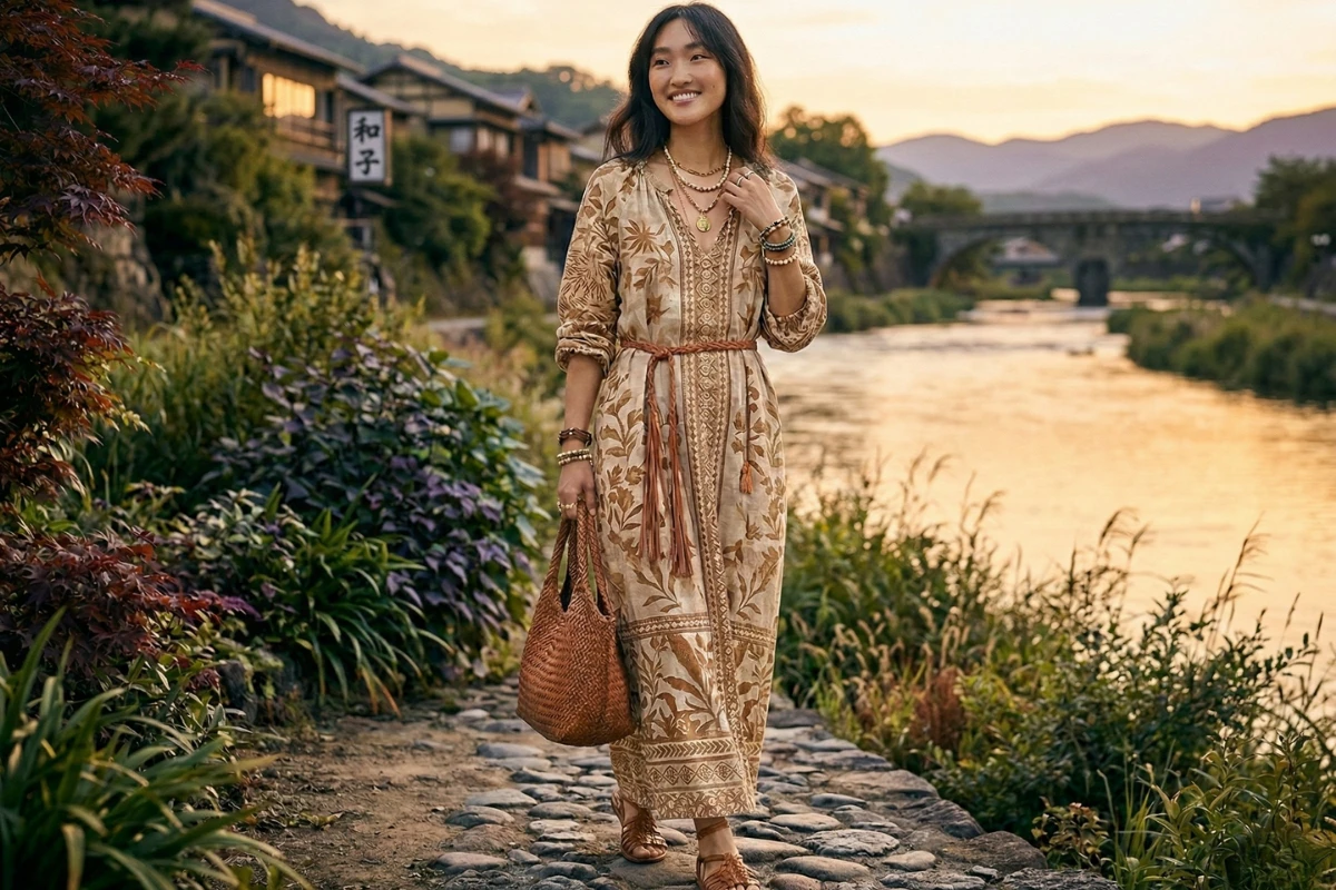 測試自己的穿搭風格結果:波希米亞風