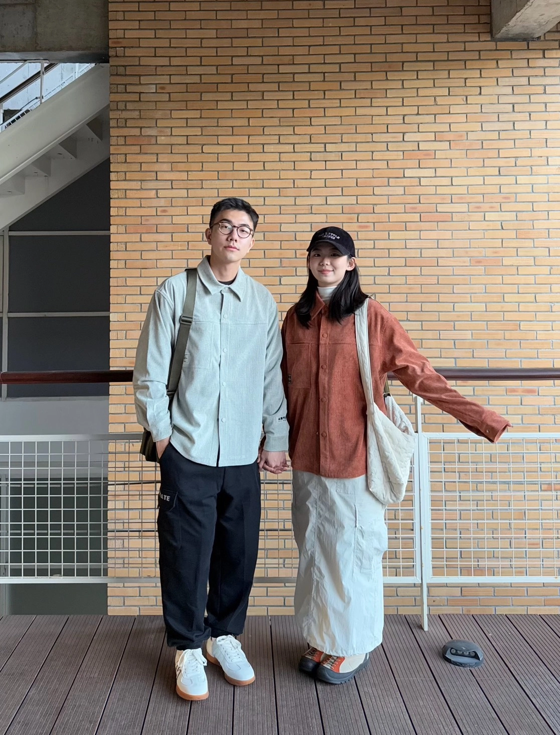 燈芯絨襯衫穿搭