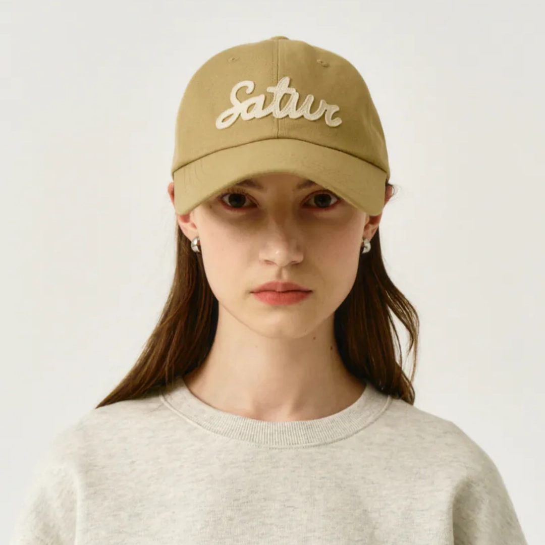棒球帽推薦｜SATUR 復古貼布棒球帽