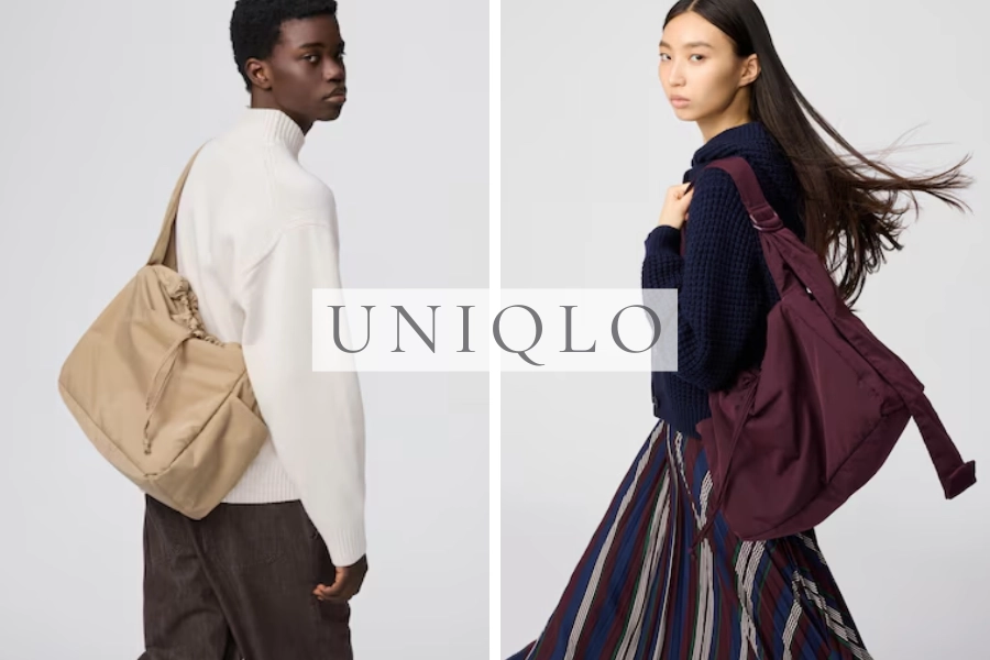 Uniqlo 澎軟肩背包
