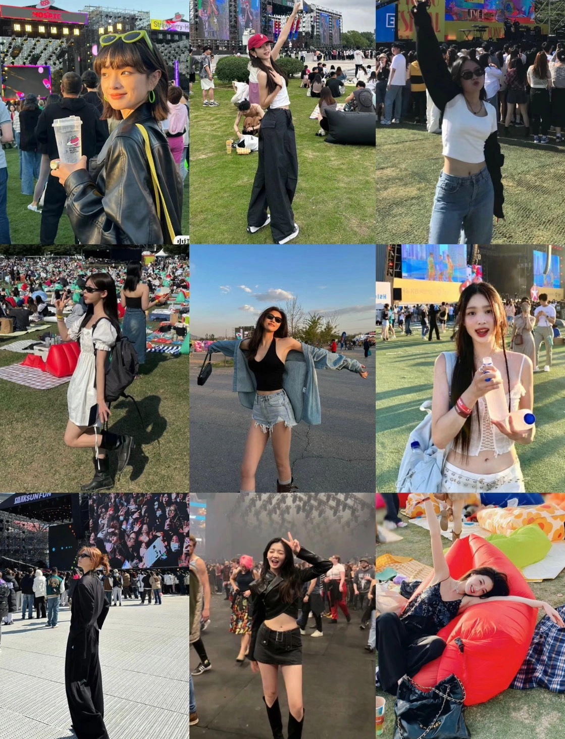 音樂祭 ootd｜聽團仔穿搭