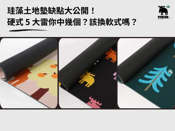 珪藻土地墊缺點大公開！硬式 5 大雷你中幾個？該換軟式嗎？
