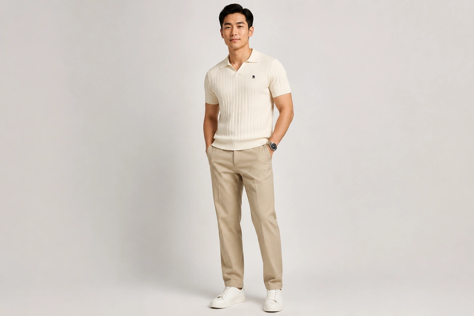Polo衫穿搭