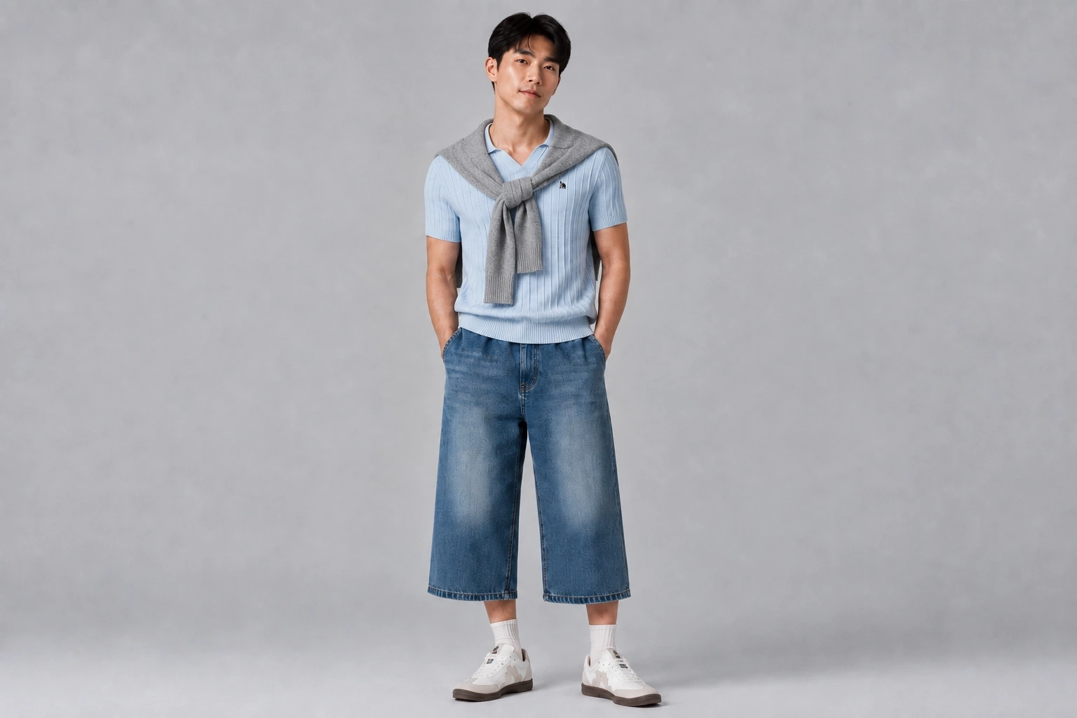 Polo衫穿搭
